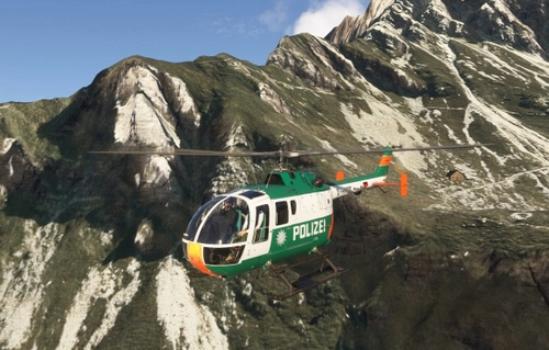 Bo-105 German Police (Bavarian) D-HMUC