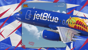 Jetblue 'Quisqueya la Bluebella' N599JB w/cabin | Fenix A320 thumbnail 1