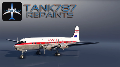 PMDG Qantas Empire Airways DC-6B VH-EDA (Fictional)