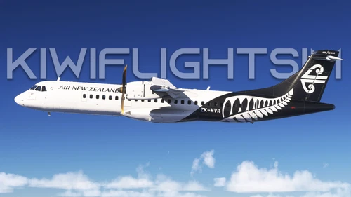 Air New Zealand | ZK-MVR | Microsoft / S&H Software ATR 72-600 [4K]