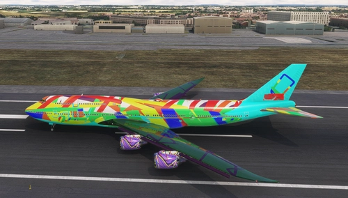 Boeing 747 Salty my custom version.