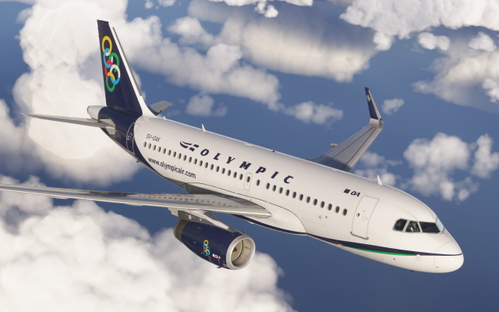 Olympic Air Fenix A319 Semi-Fictional Fleet Pack