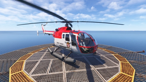 Trinity House Bo 105, G-THLS