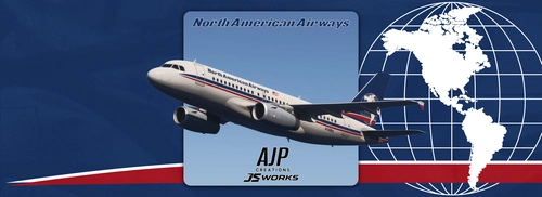North American Airways - N148NA - Fenix A319ceo