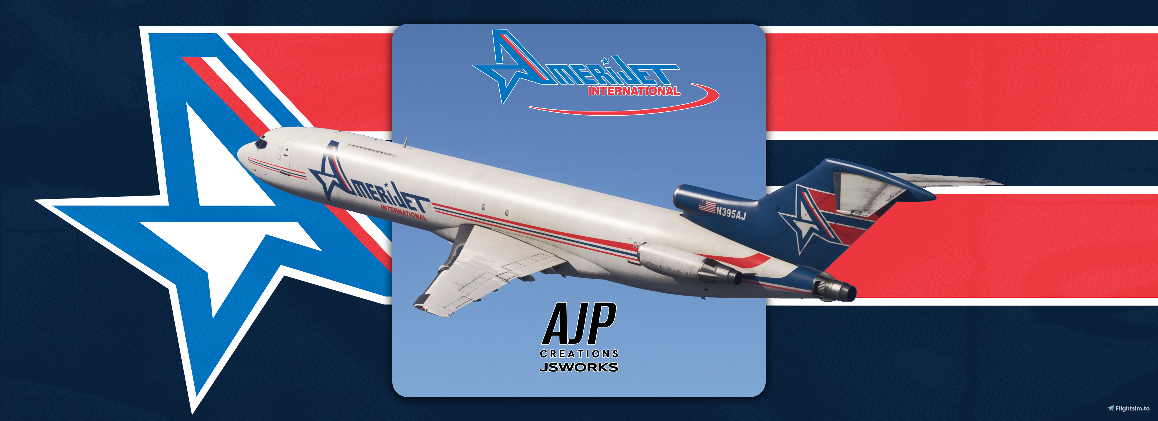Amerijet International - 2-Pack - Boeing 727-200 & Super 27 - Image 1