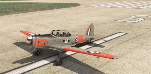 BBMF DHC Chipmunk WK518 - Current 2026 ULAS Scheme