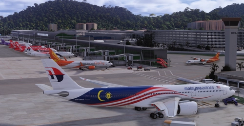 Shadescene WMKP Penang FSLTL Static Aircraft