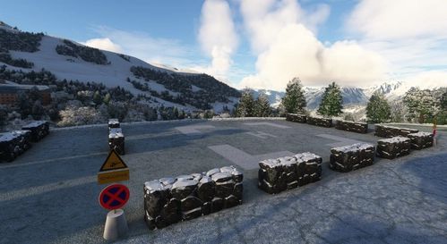 LF333 - Saint-Francois helipad - Le Grand Domaine - Tarentaise - France