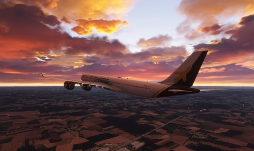 Air Württemberg Livery for Airbus 340-600 Pro (Aerosoft x Toliss)