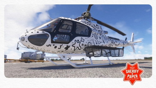 H125 - Doodle style