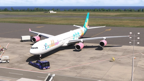 Eagle Airways Visit Caribbean livery | G-ECRB