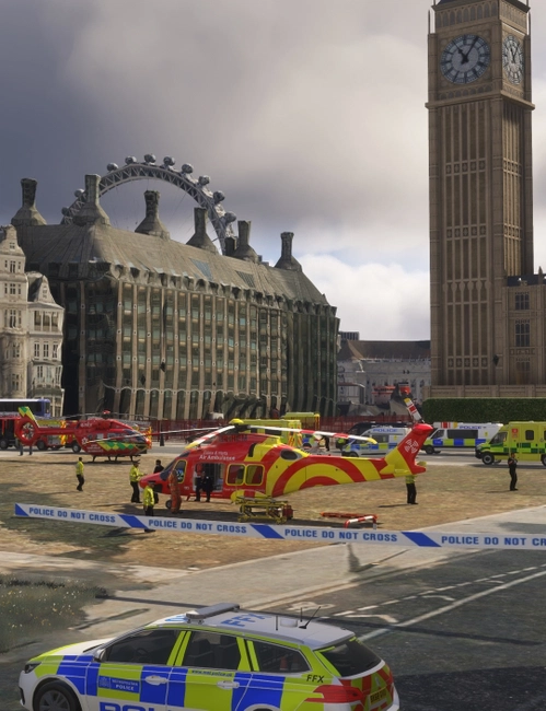 London Westminster HEMS Scenery
