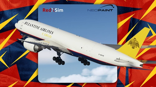 Byzantine Airlines for 777F (Fictional) | 8k