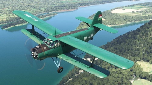 ATS/Asobo Antonov An-2 in historical HA-ANA livery