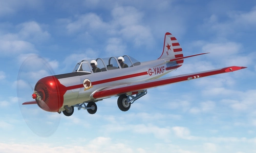 Virtavia Yakovlev Yak-52 / "G-YAKF"  The Flying Comrades  / requested