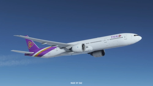 PMDG 777-300ER Thai Airways w/Cabin  l HS-TKU / HS-TKV