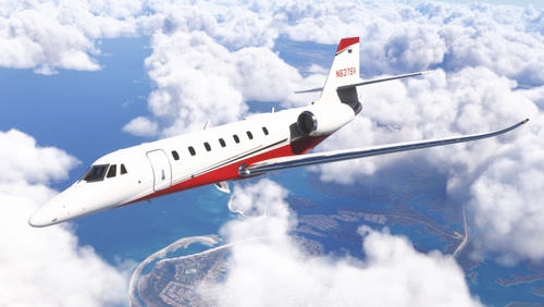 N637SV Skyward Simulations Sovereign+ (Dynamic Registration)