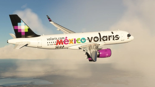 [A32NX] FBW A20N Volaris (XA-VUS - Mexico Está De Moda Livery)