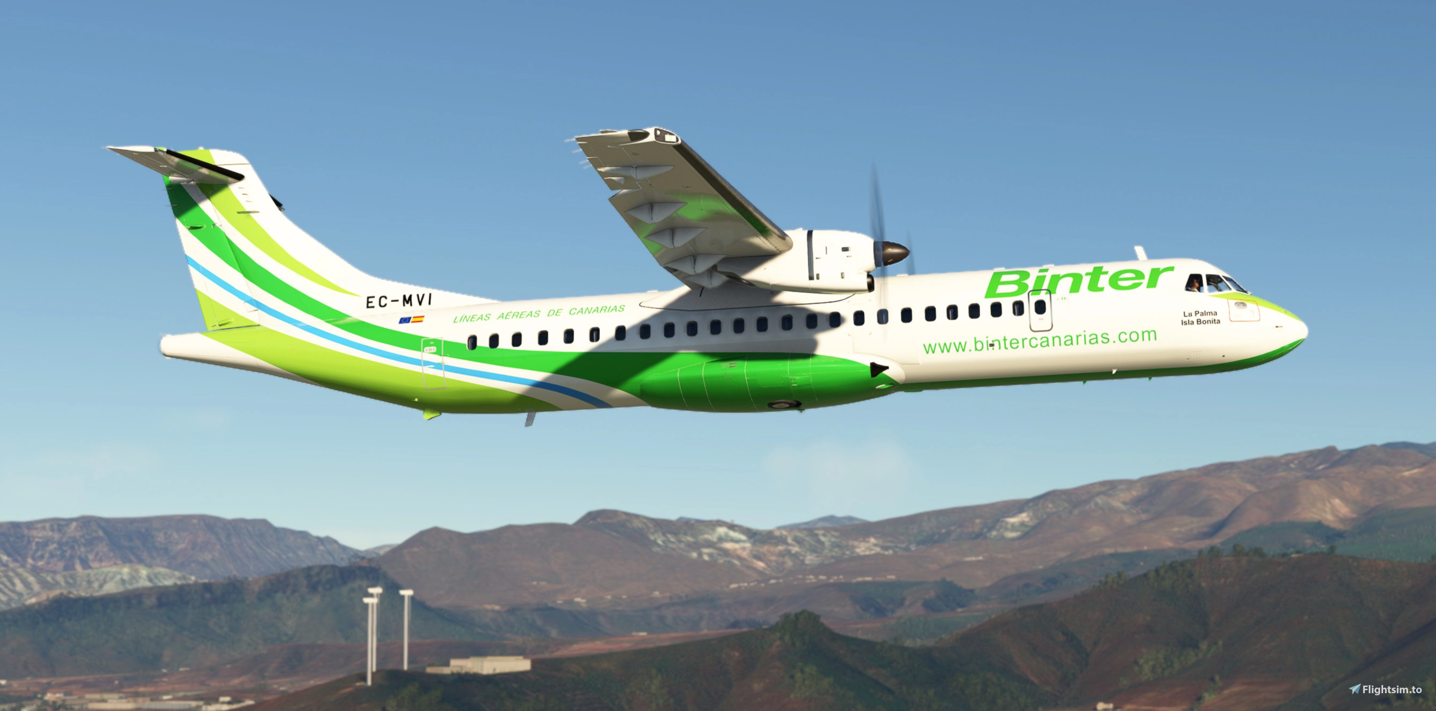 Binter Canarias | ATR 72-600 (S&H) | EC-MVI | 4K - Image 1