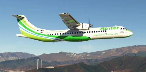 Binter Canarias | ATR 72-600 (S&H) | EC-MVI | 4K