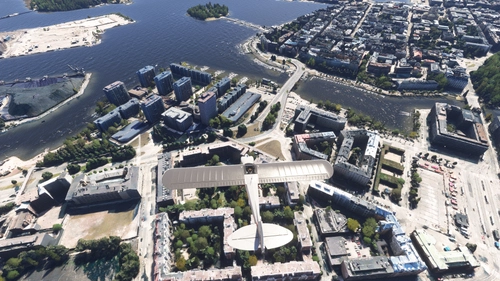 Helsinki Merihaka Area