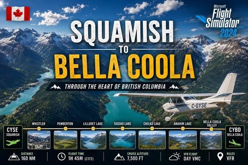 Best Of Canada Explorer Tour Flight Plan