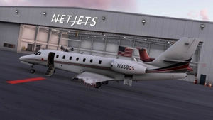 Skyward Simulations Citation Sovereign+ - Netjets N305QS & N368QS (Dynamic Registration) thumbnail 8