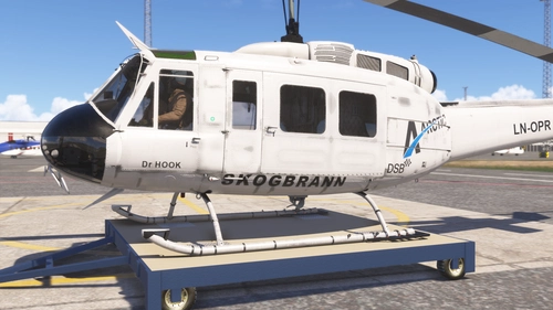 Taog's Hangar Bell UH-1 Huey LN-OPR Pack