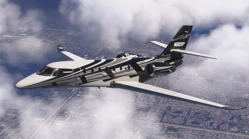 Skyward Simulation Citation Sovereign+ N680XP "Powderbird One" (Big Dawg)