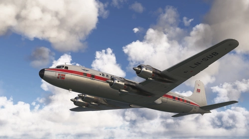PMDG DC-6B Braathens LN-SUB (2020)
