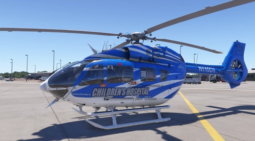 HPG H-145 HEMS New Orleans Childrens Abby helicopter