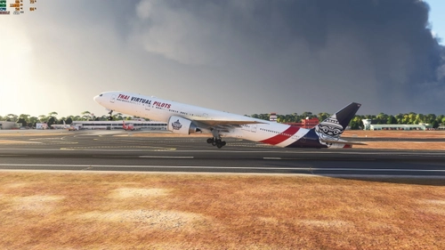 PMDG Boeing 777-300ER Thai Virtual Pilots (HS-THV)