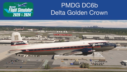 Douglas DC-6B Delta Golden Crown