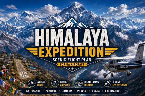 Himalaya Expedition Flight Plan (General Aviation)