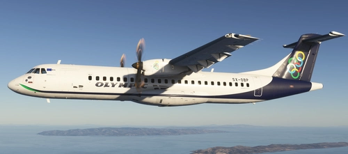 Olympic Air | ATR 72-600 (S&H) | SX-OBP | 4K
