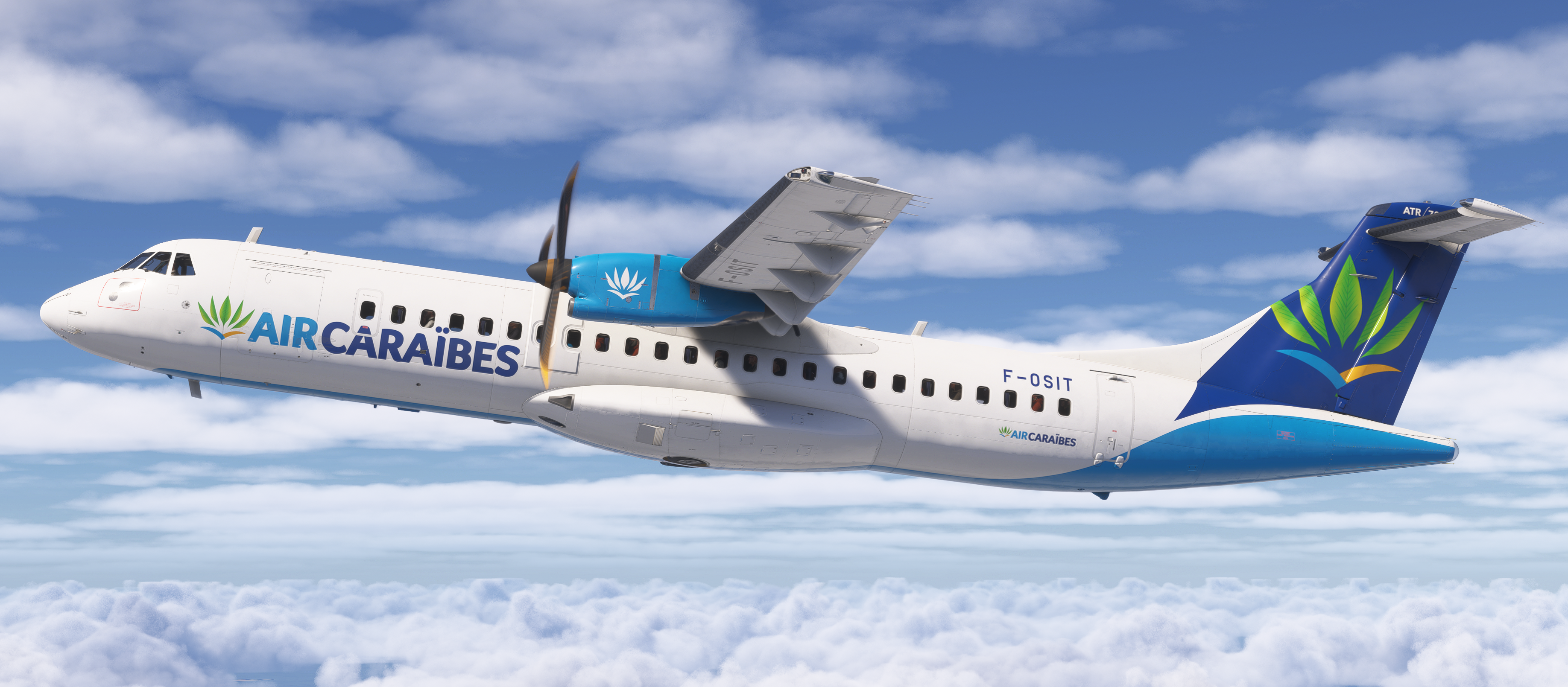Air Caraibes | ATR 72-600 (S&H) | F-OSIT | 4K - Image 1
