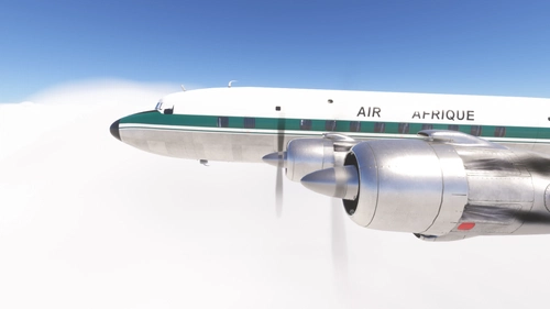 PMDG DC-6 Air Afrique (F-BGSN)