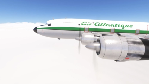 PMDG DC-6 Air Atlantique G-SIXC