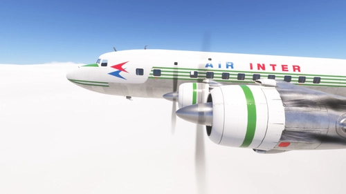 PMDG DC-6 Air Inter (F-BGOC)