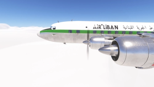 PMDG DC-6 Air Liban (OD-ADP)