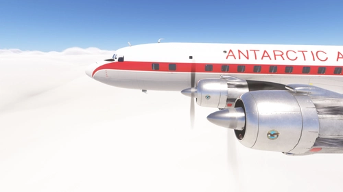 PMDG DC-6 Antarctic Air (N41840)