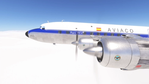 PMDG DC-6 Aviaco (EC-ASS)