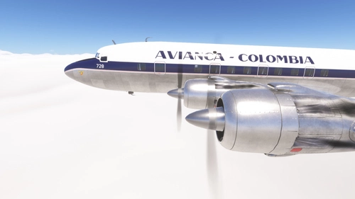 PMDG DC-6 Avianca (HK-428)