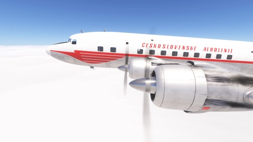 PMDG DC-6 Ceskoslovenske Aerolinie -CSA (OK-PAI)