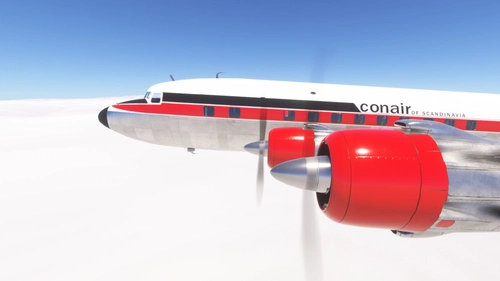 PMDG DC-6 Conair of Scandinavia (OY-DFR)
