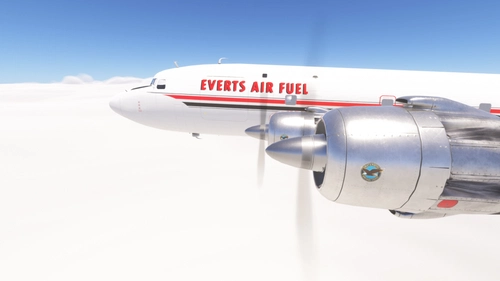 PMDG DC-6 Everts Air Fuel (N961CE)
