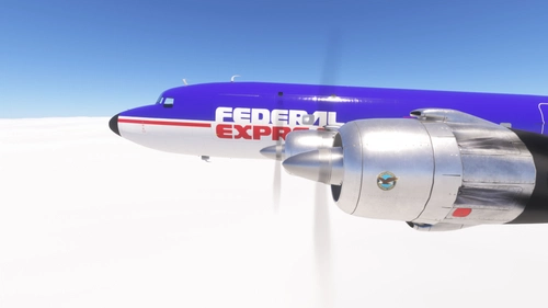 PMDG DC-6 Federal Express (N612FE)