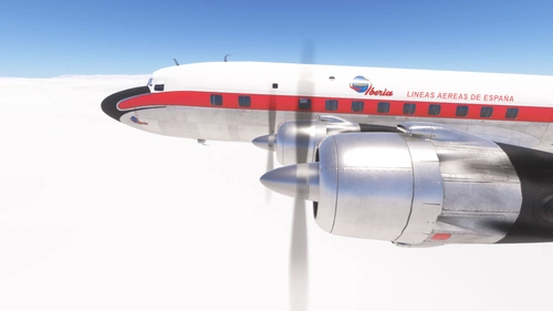 PMDG DC-6 Iberia (EC-ACF)