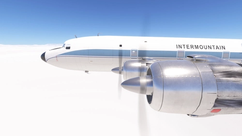 PMDG DC-6 Intermountain (N61267)