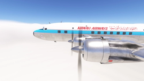 PMDG DC-6 Kuwait Airways (9K-ABC)